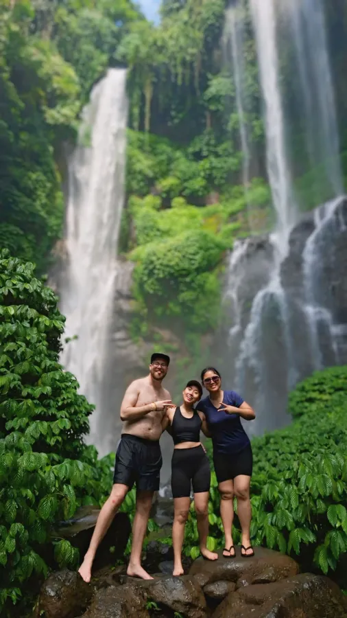 Medium Trek Sekumpul Waterfall from Bedugul